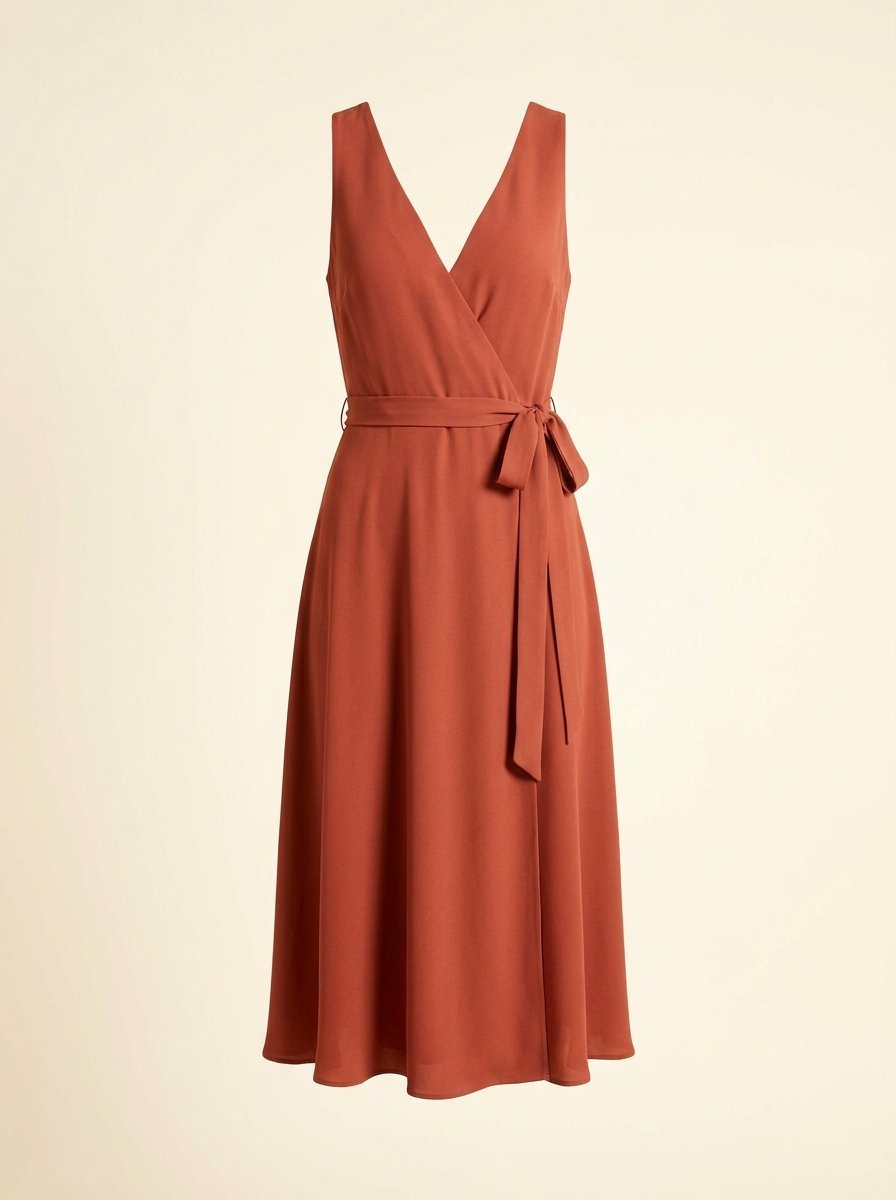 Amara Wrap Midi Dress