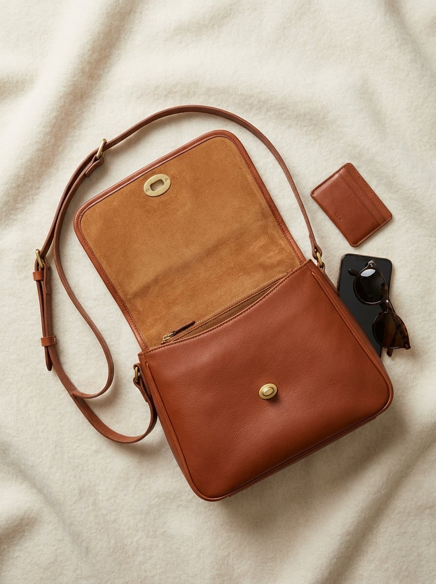 Leather Crossbody Bag