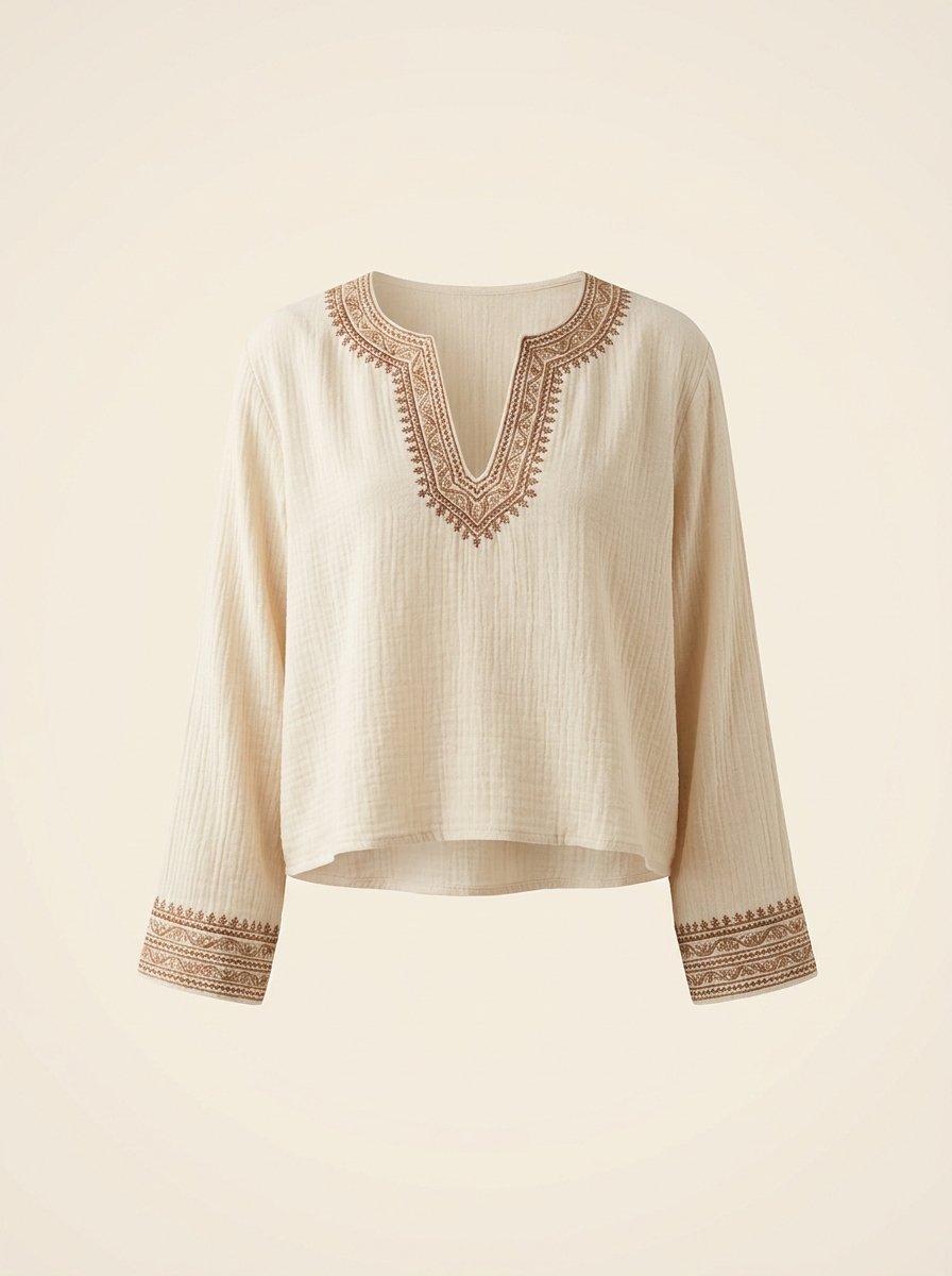 Marrakech Embroidered Top