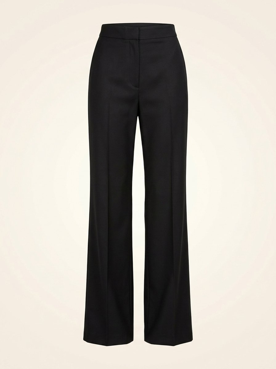 Tailored Wide-Leg Trousers